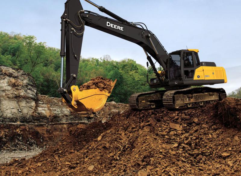John Deere - новые модели экскаваторов