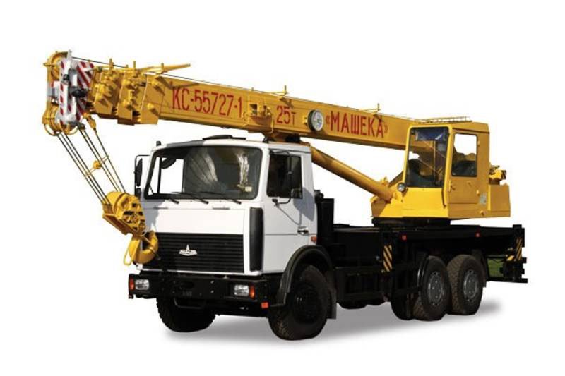 Автокран КС-55727-1 МАШЕКА на базе Маза